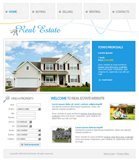 Voorbeeld van Real Estate and Buildings_348 Webdesign
